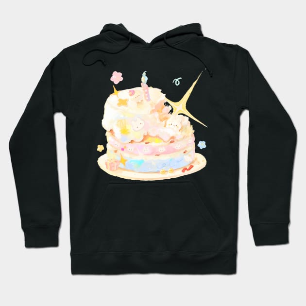 Happy Cake Hoodie by happyyu